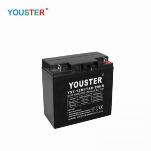 Entretien scellé Batterie gratuite 12V 17Ah Batterie à cycle profond pour l\'énergie solaire et l\'énergie éolienne
